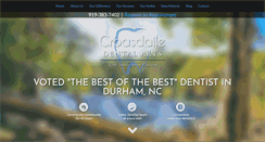 Desktop Screenshot of croasdailedentalarts.com